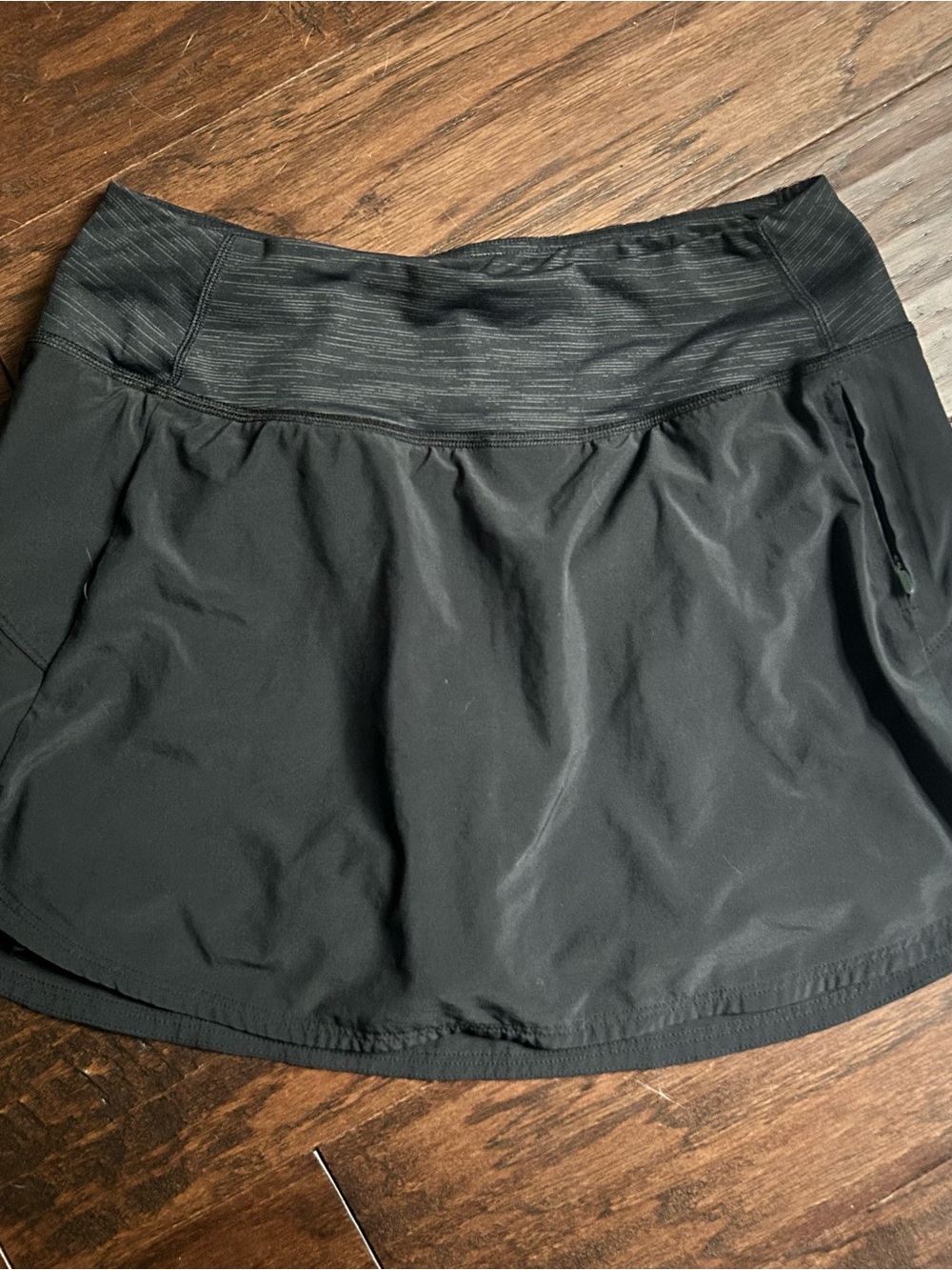 Outdoor Voices Black Activewear Skirt Skort with Wide Waistband